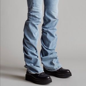 BRAND NEW R13 Shirring Boy  Boot Cut Jeans